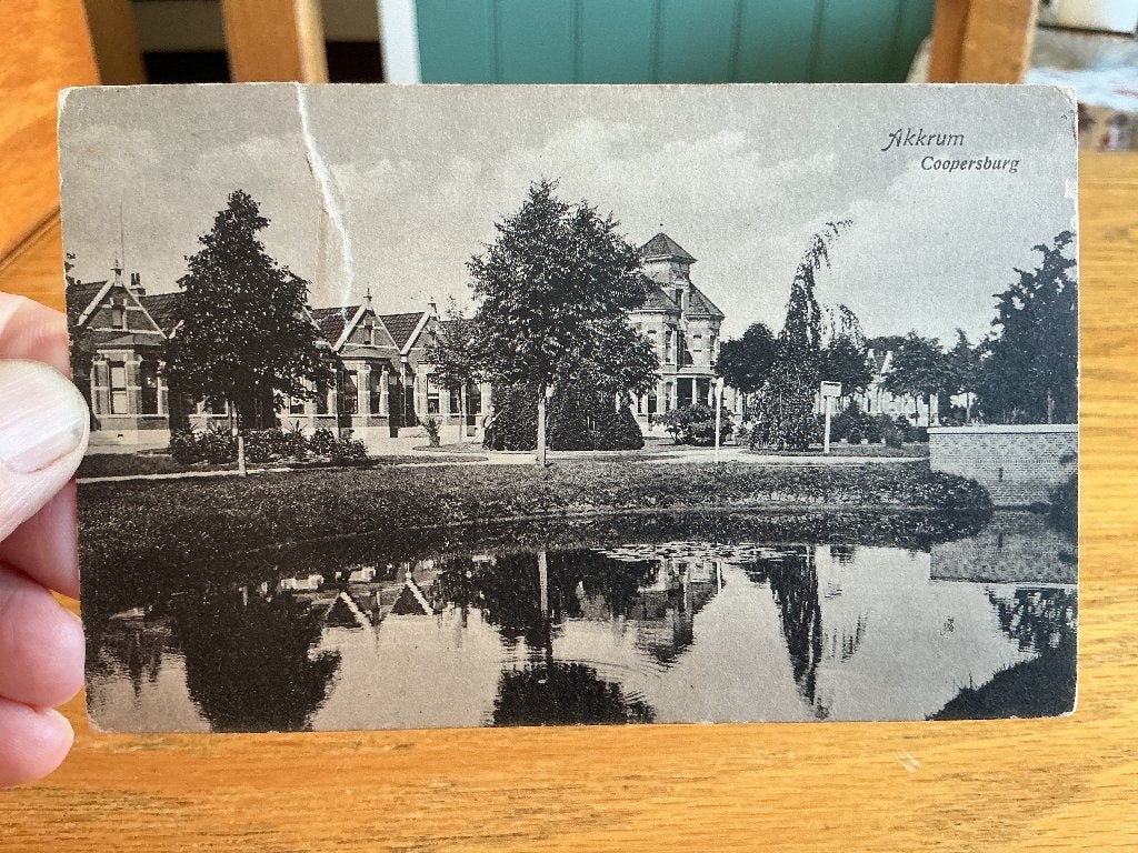 Akkrum, Verzenden, 1920 tot 1940, Gelopen, Friesland