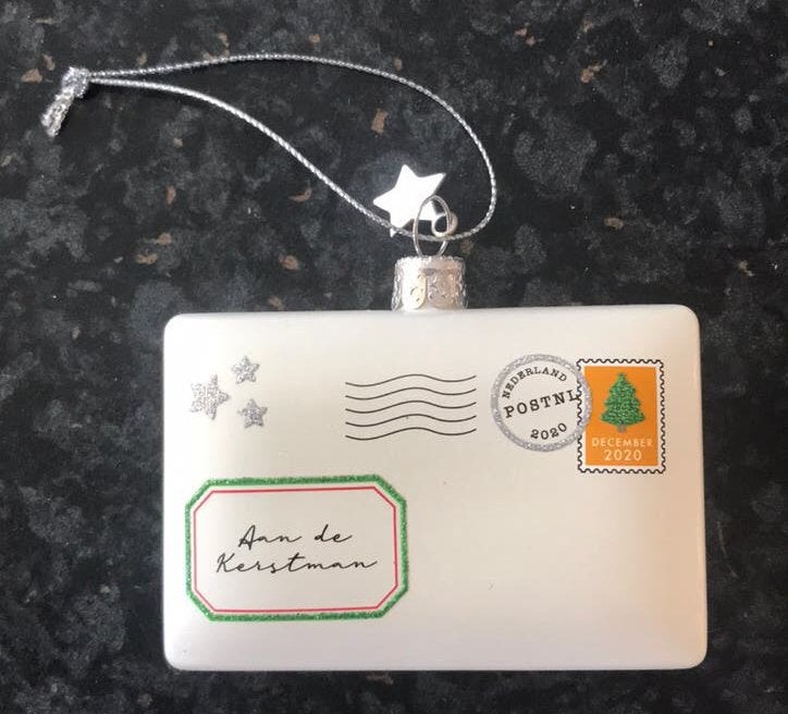 Vondels, kerst ornament post NL 2020, Diversen, Kerst, Zo goed als nieuw, Ophalen of Verzenden