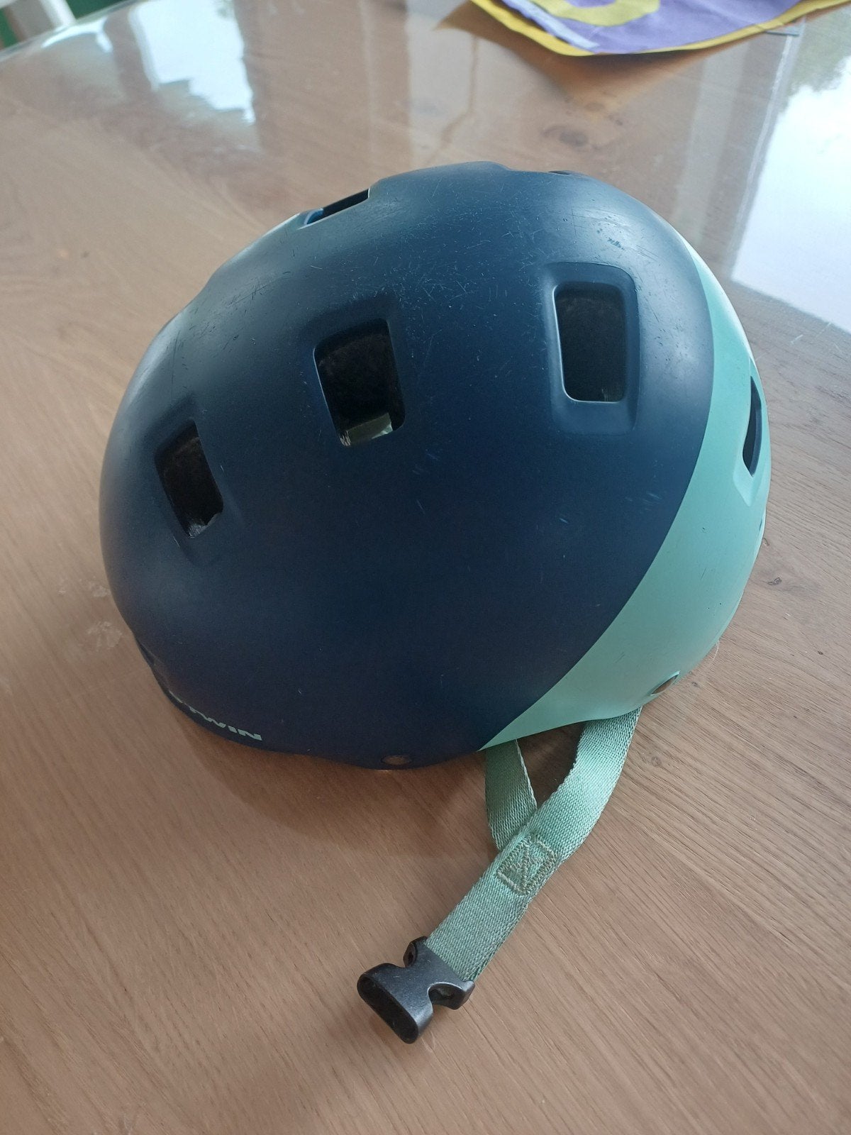 Btwin kinderhelm 48-52 cm, Fietsen en Brommers, Fietsaccessoires | Fietshelmen, Ophalen of Verzenden, XS