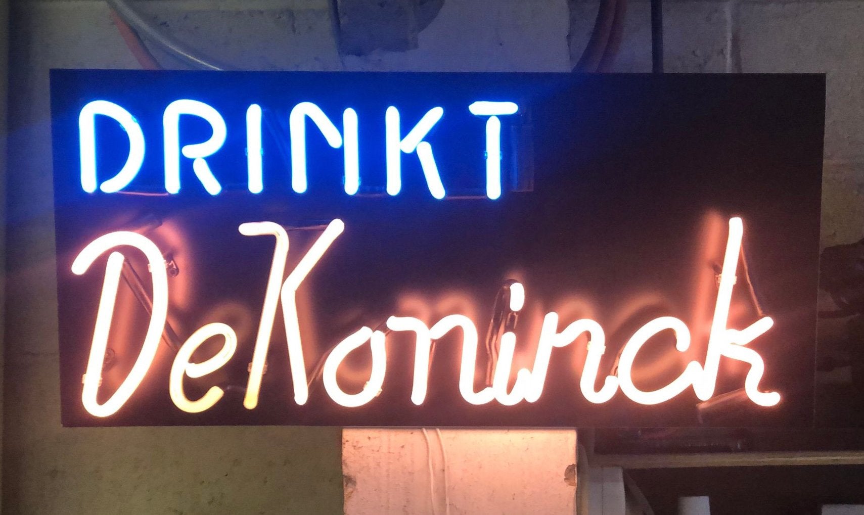 Neon, reclame, lichtreclame, Verzamelen, Ophalen, Lichtbak of (neon) lamp