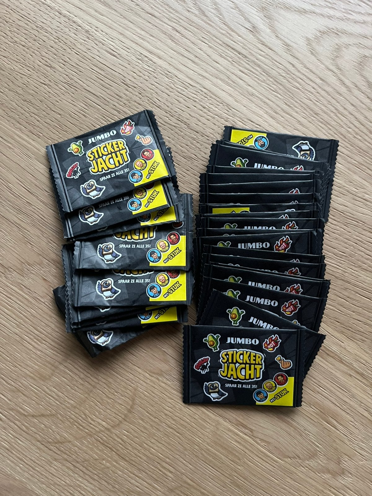 Jumbo sticker jacht 35 stuks, Verzamelen, Jumbo, Ophalen