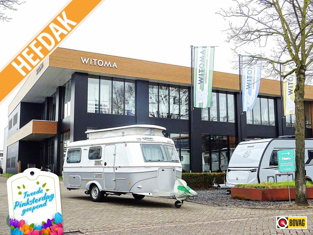 Eriba Troll 550 GT 2de pinksterdag open huis, Bedrijf, Treinzit, 750 - 1000 kg, 4 tot 5 meter