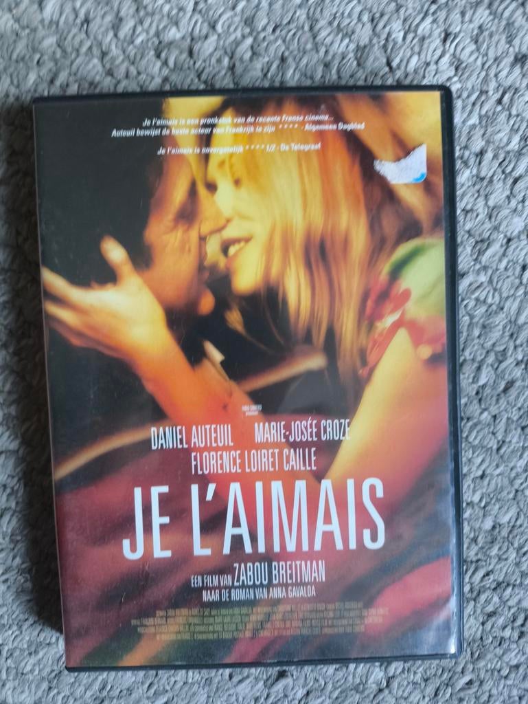Je l'aimais dvd, Ophalen of Verzenden, Zo goed als nieuw