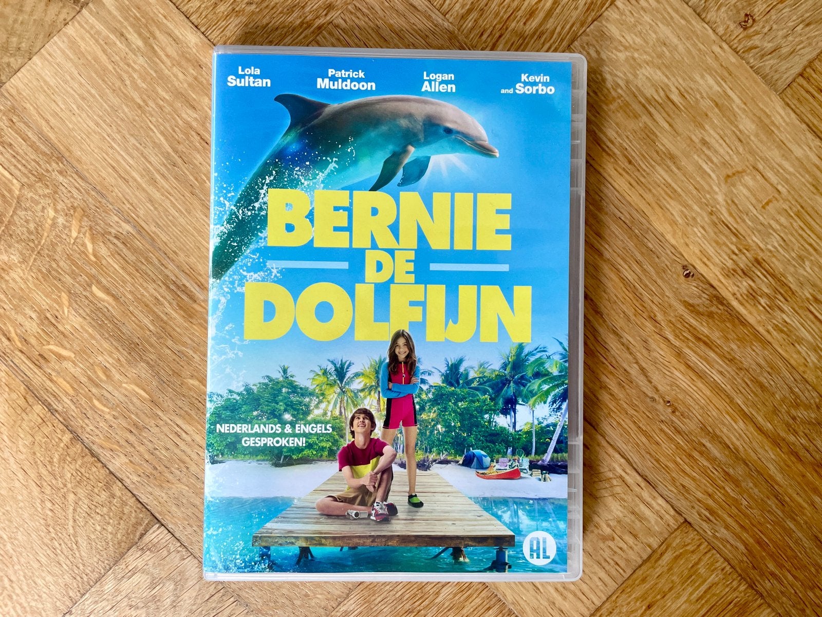 Bernie de Dolfijn (2018) op DVD (nette staat, met NL), Cd's en Dvd's, Alle leeftijden, Nederlands, Ophalen of Verzenden, Zo goed als nieuw