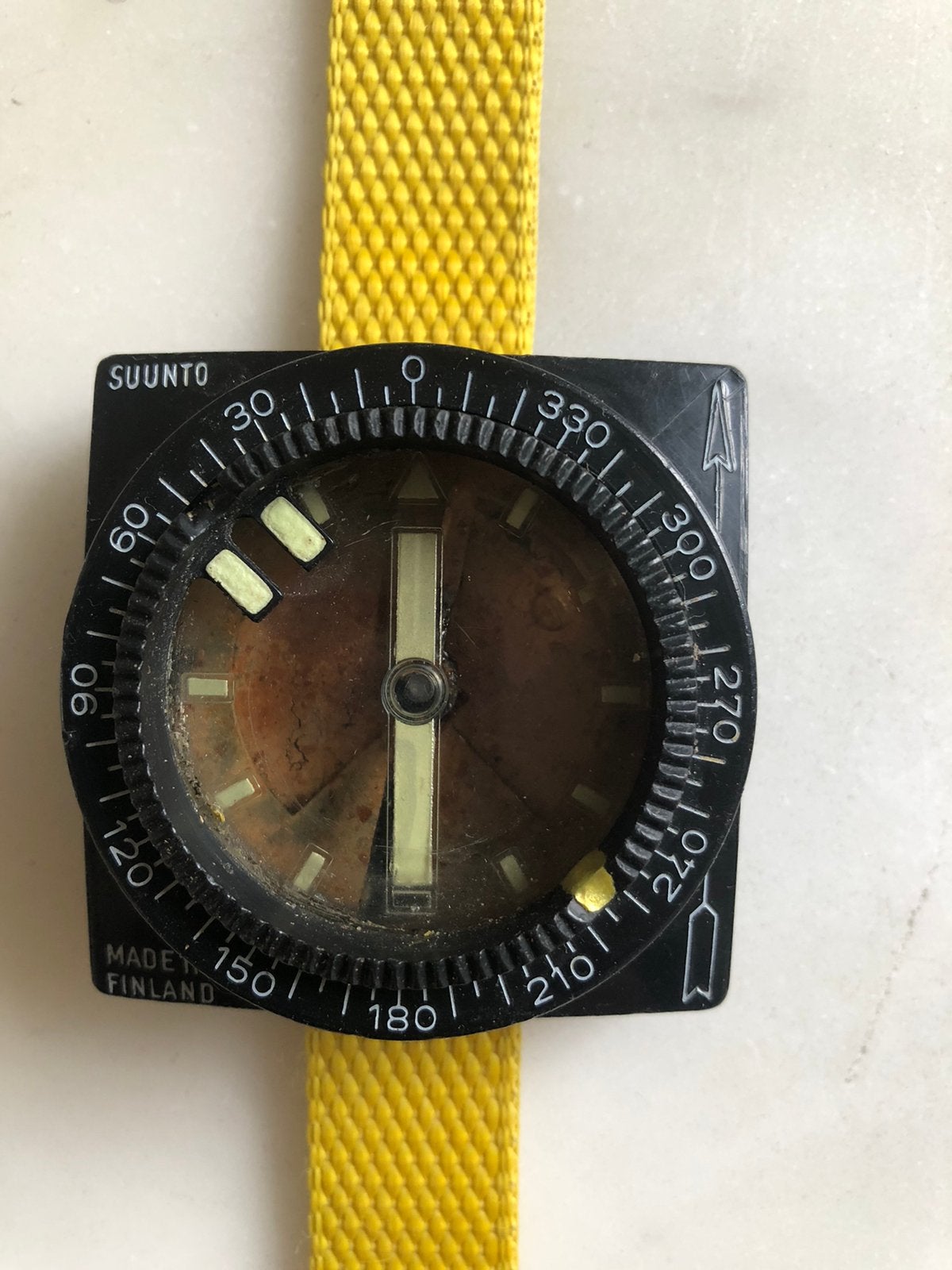 Vintage Suunto SK-4 duikkompas kompas duiken, Watersport en Boten, Ophalen of Verzenden, Gebruikt, Overige typen