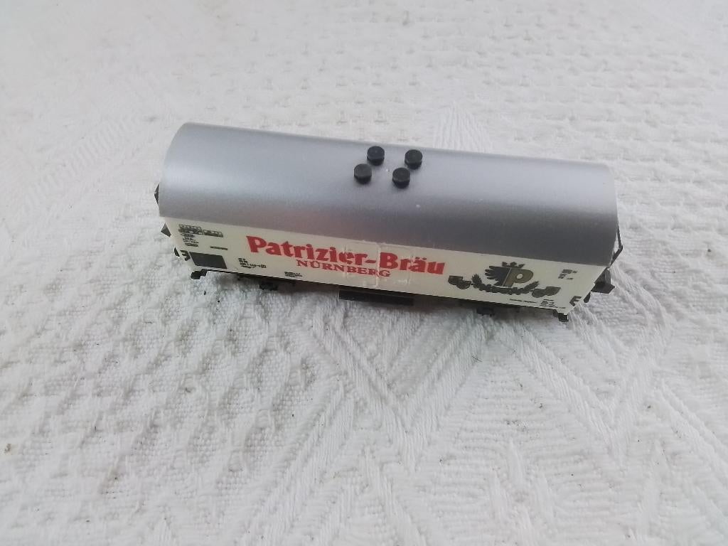 Minitrix Spur N Bierwagen Patrizier-Bräu, Art. 3227, Hobby en Vrije tijd, Modeltreinen | N-Spoor, Gelijkstroom, Verzenden, Trix