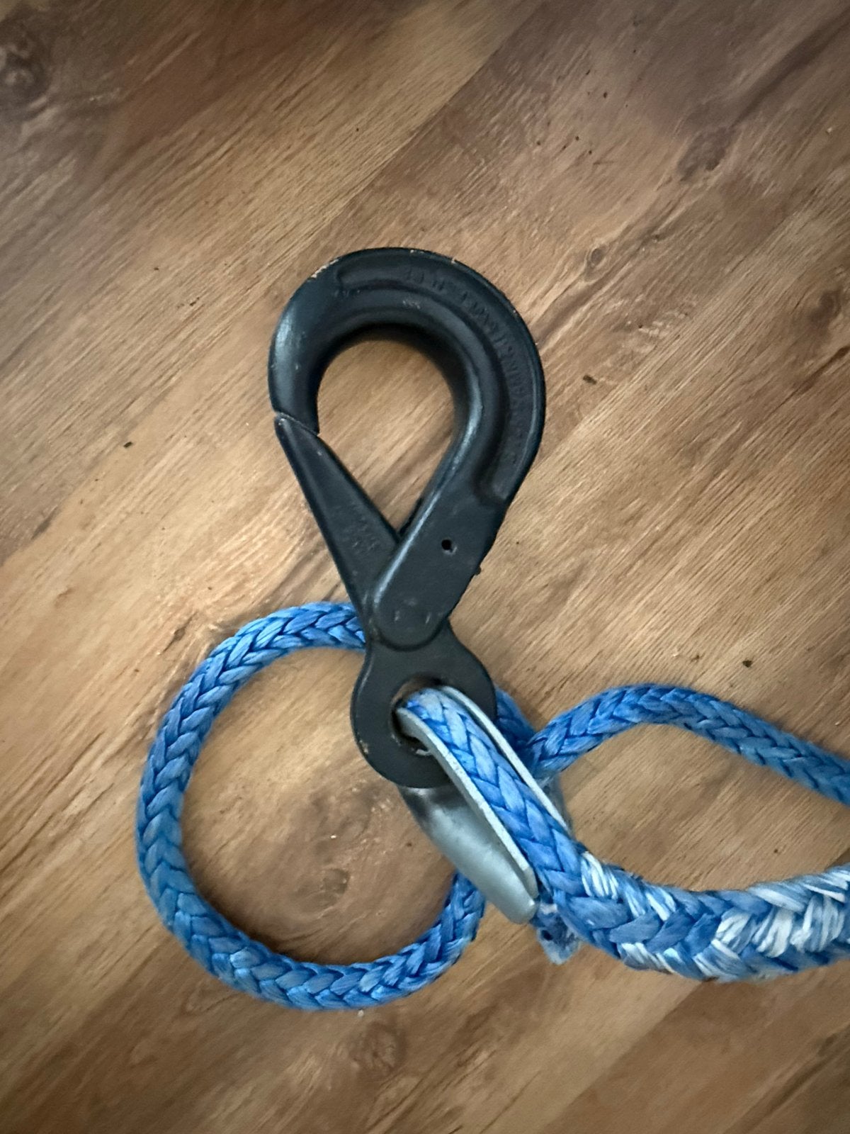 Trekhaaklier touw met haak - Sterk en betrouwbaar, Ophalen, Gebruikt