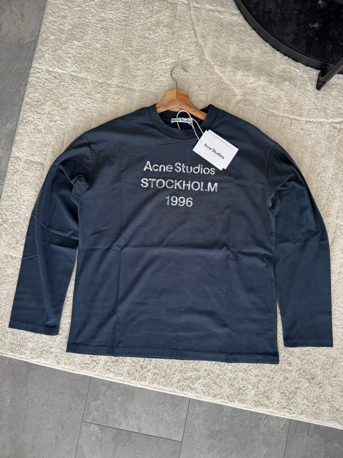 Acne studios longsleeve maat S, Ophalen of Verzenden, Zo goed als nieuw, Blauw