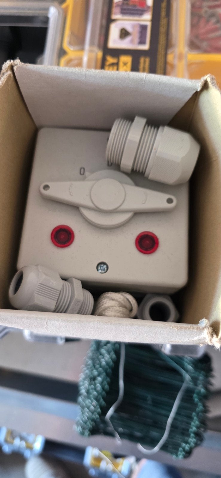 Nieuwe Sontheimer trekschakelaar wasmachine/droger, Ophalen of Verzenden, Nieuw, Overige merken, Schakelaar