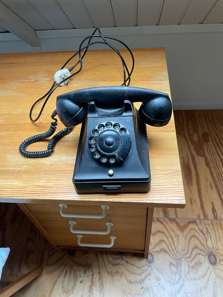 Bakelieten telefoontoestel, Ophalen of Verzenden, Gebruikt, Bakeliet