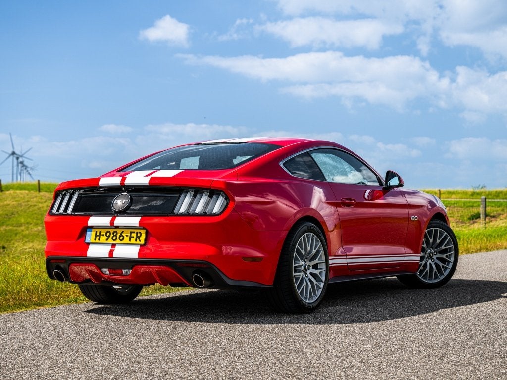 Ford Mustang 5.0 GT Org EU - Dealer Oh. - Clean Title, Automaat, Gebruikt, Leder, Bedrijf