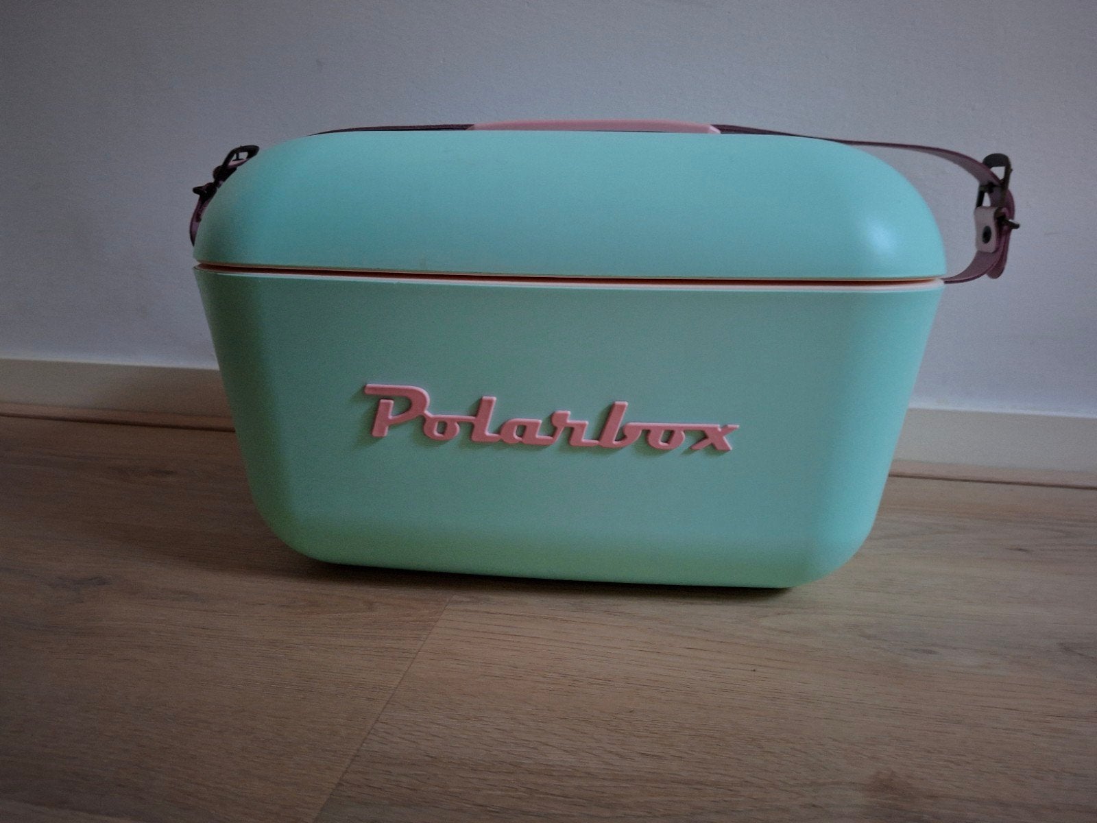 polarbox cooler mint met lichtroze hengsel nieuw, Caravans en Kamperen, Ophalen of Verzenden, Nieuw, Koelbox