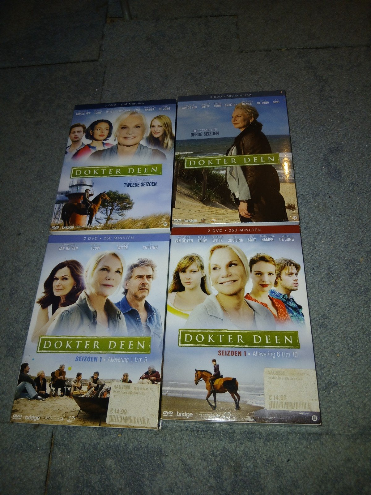 Dokter Deen DVD Boxen - Seizoen 1, 2 en 3, Gebruikt, Drama, Vanaf 12 jaar, Nederlands