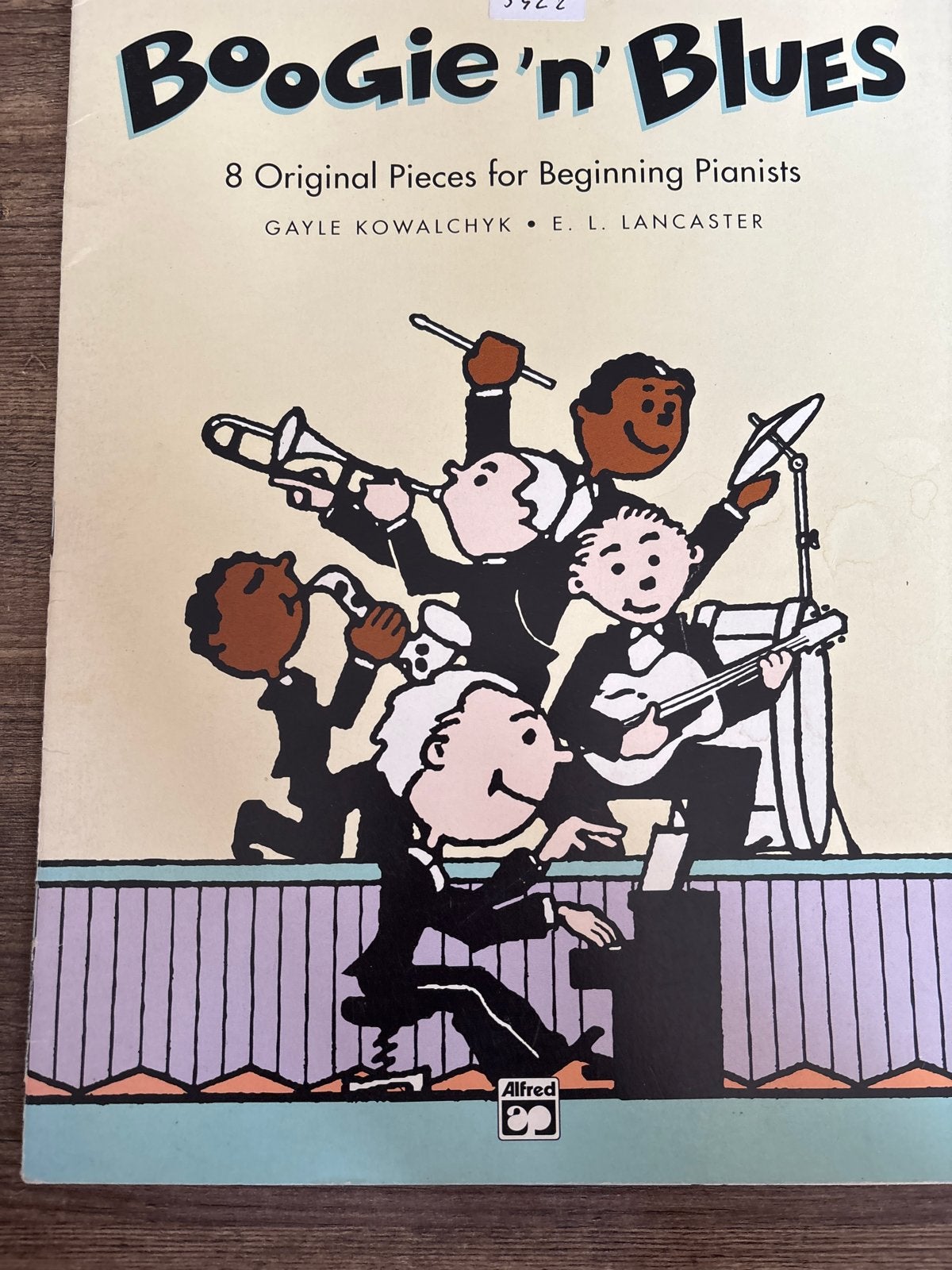 Boogie 'n' Blues: 8 originele stukken voor beginnende pianis, Muziek en Instrumenten, Bladmuziek, Gebruikt, Les of Cursus, Ophalen of Verzenden