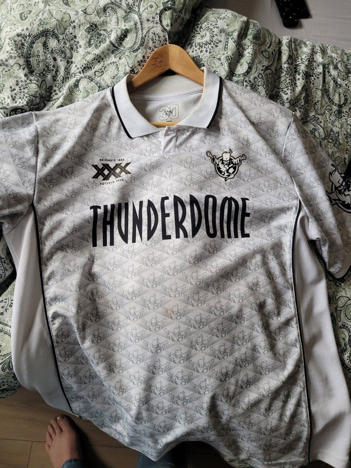 Thunderdome 30 jaar voetbalshirt XL, Ophalen of Verzenden, Nieuw, Maat 56/58 (XL), Wit