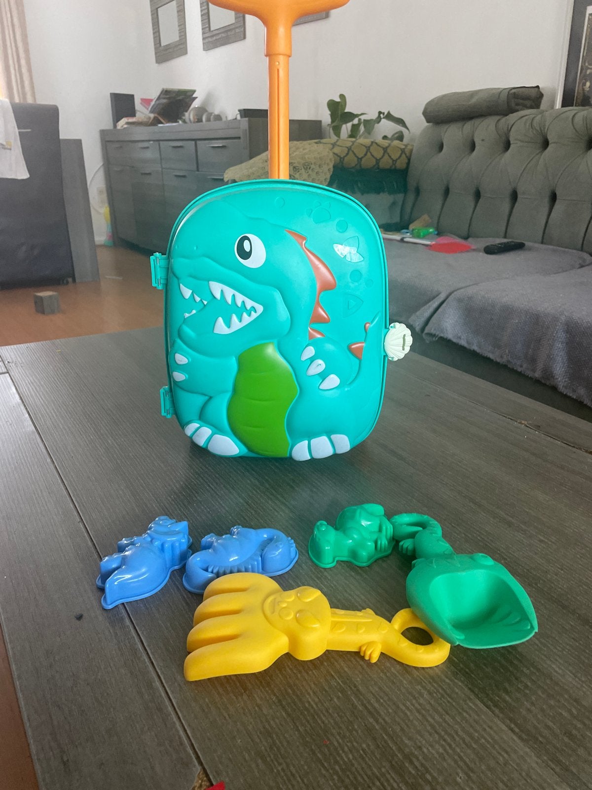 Dino Speelkoffer voor Kinderen - Zomerplezier!, Ophalen of Verzenden, Gebruikt