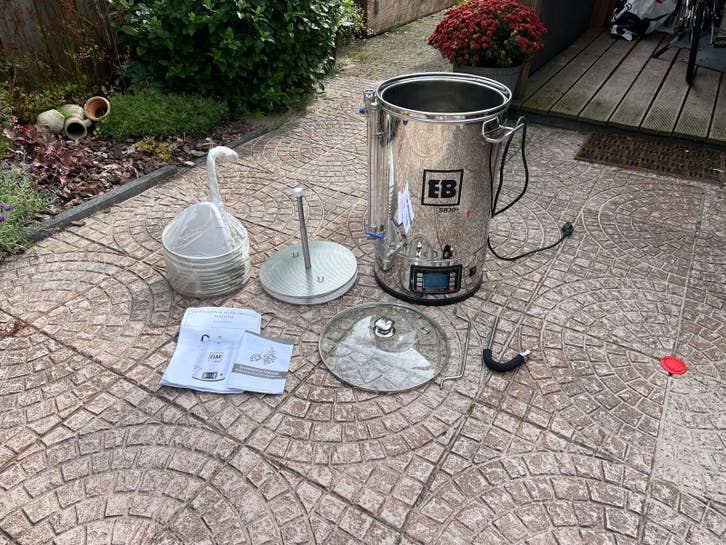 NIEUW Brouwmeester BM SB30+ automatische brouwketel 30L
