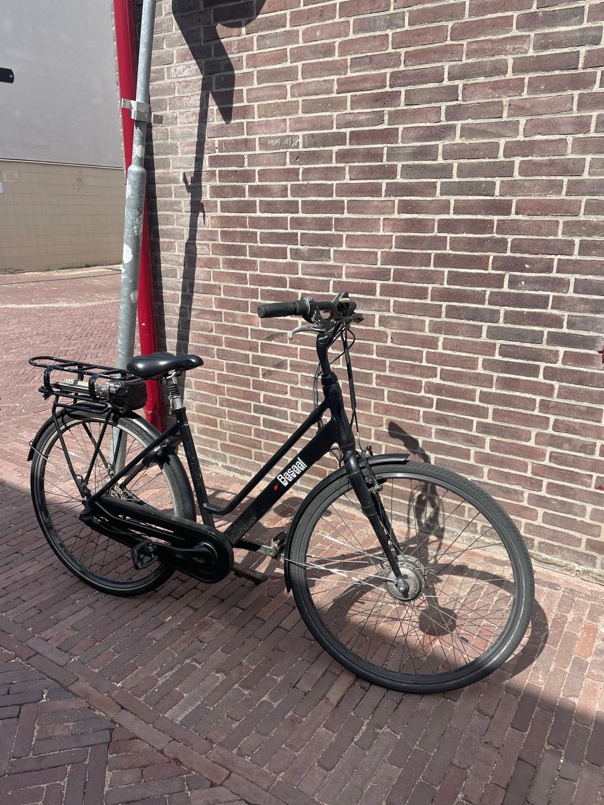 Old electric bike without Battery, Ophalen, Gebruikt, Batavus