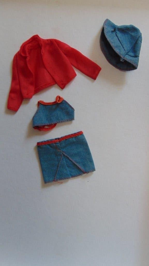 Vintage Barbie uit 1972, Best Buy Fashion voor Skipper #7221, Verzenden, Gebruikt, Kleertjes
