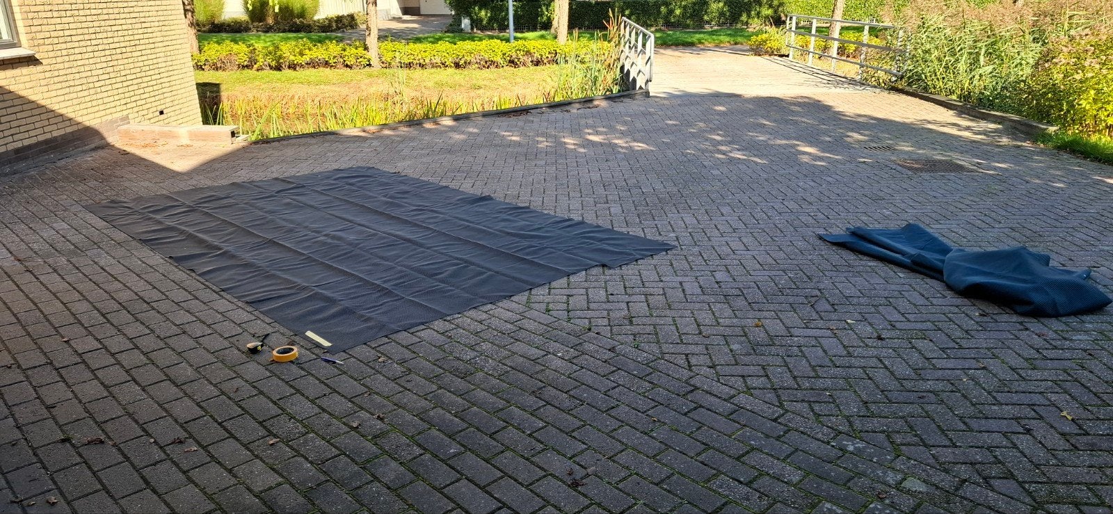Tenttapijt, Ophalen, Gebruikt, 200 cm of meer, 200 cm of meer