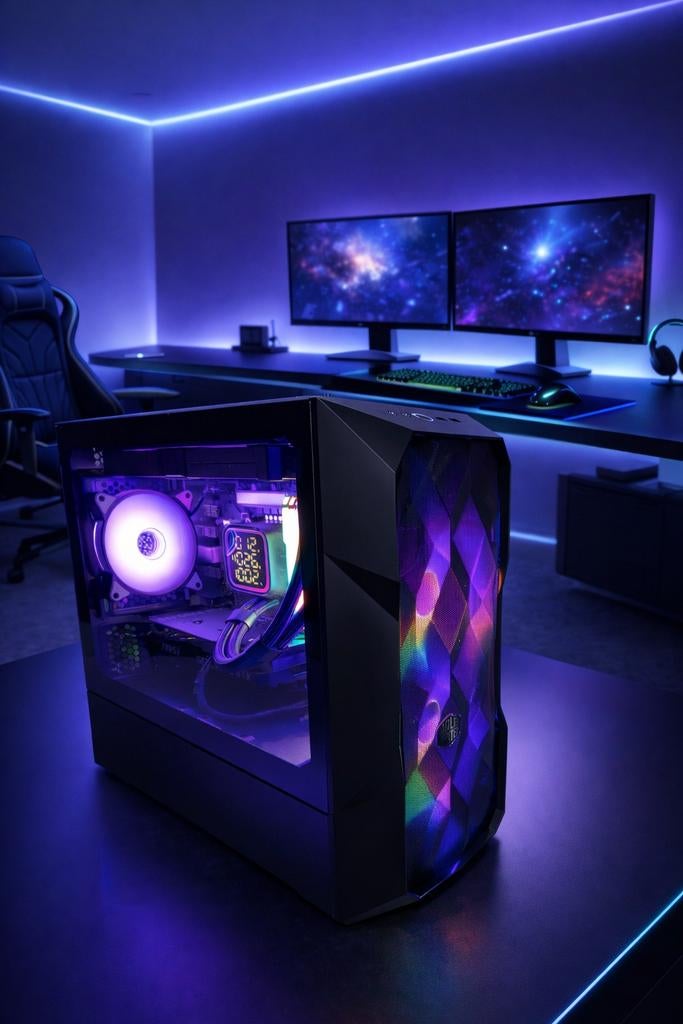 RGB GAME PC - INTEL I7 - RTX 4060 - 32GB - 1,5 TB - WIN 11, Computers en Software, Desktop Pc's, 1,5 TB, Kapoen PC Gaming, 32 GB