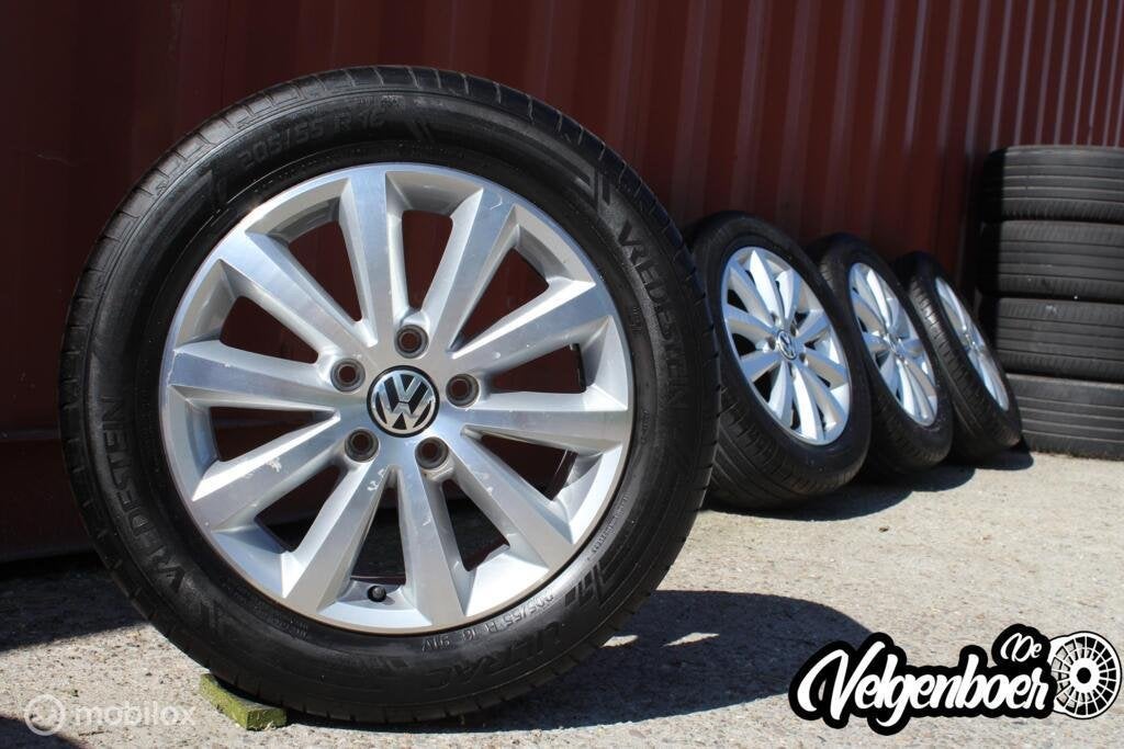 Volkswagen Golf / Caddy + Vredestein zomer banden | 16 “, Gebruikt, 16 inch, Banden en Velgen, Jetze Veldstraweg 71A