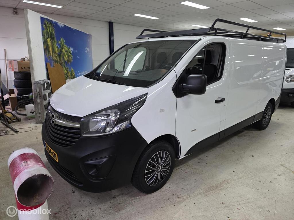Opel Vivaro 1.6 CDTI L2H1 Edition Airco Cruise Imperiaal, Auto's, Euro 6, 2000 kg, Wit, Bedrijf