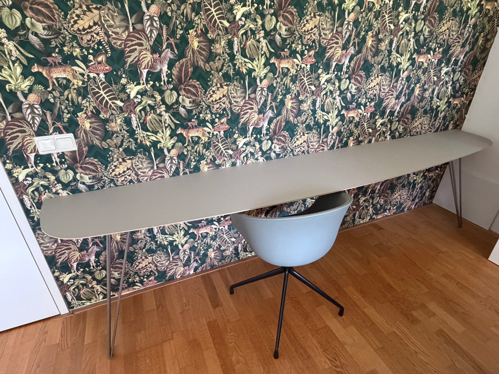 Sidetable/ bureau van TablesbyTim (Jasper), Ophalen, Gebruikt, 200 cm of meer, Ovaal