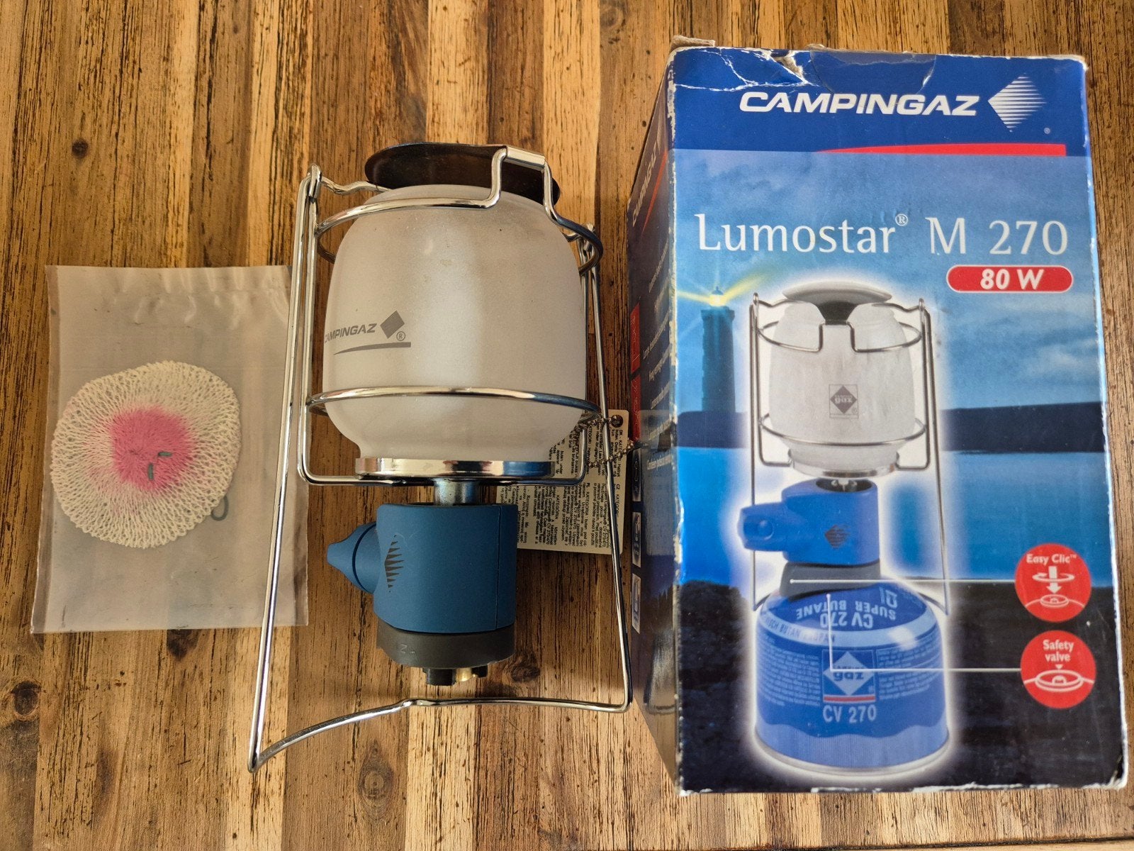 Campigaz lamp Lumostar M 270, Ophalen, Zo goed als nieuw