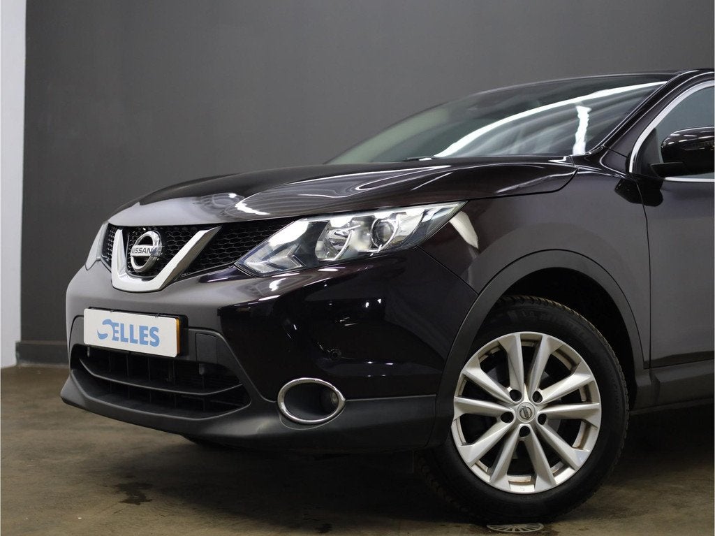 Nissan Qashqai 1.2 Acenta Connect | Navigatie | Trekhaak | S, Auto's, Nissan, Voorwielaandrijving, Stof, Gebruikt, 116 pk