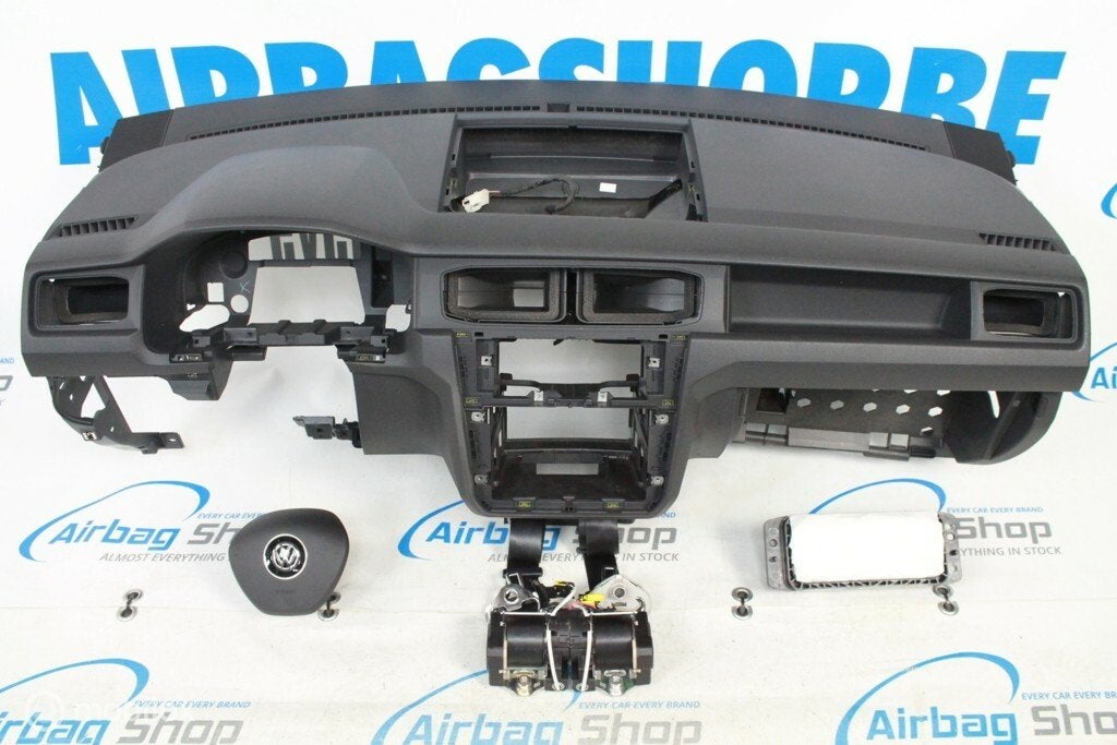 Airbag set Dashboard opbergvak Volkswagen Caddy 2015-2020, Gebruikt, Ophalen of Verzenden
