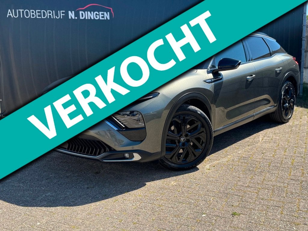 Citroen C5 X 1.6 Plug-in Hybrid 225 Shine 360 camera, Auto's, Citroën, Gebruikt, 4 cilinders, Hybride Elektrisch/Benzine, C5 X