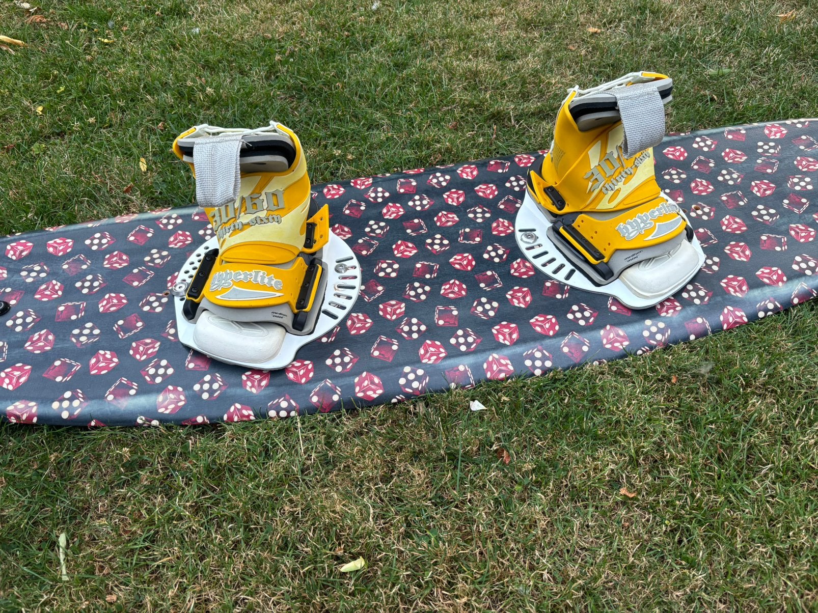 Wakeboard (waterbetty / hyperlite bindingen), Ophalen, Gebruikt