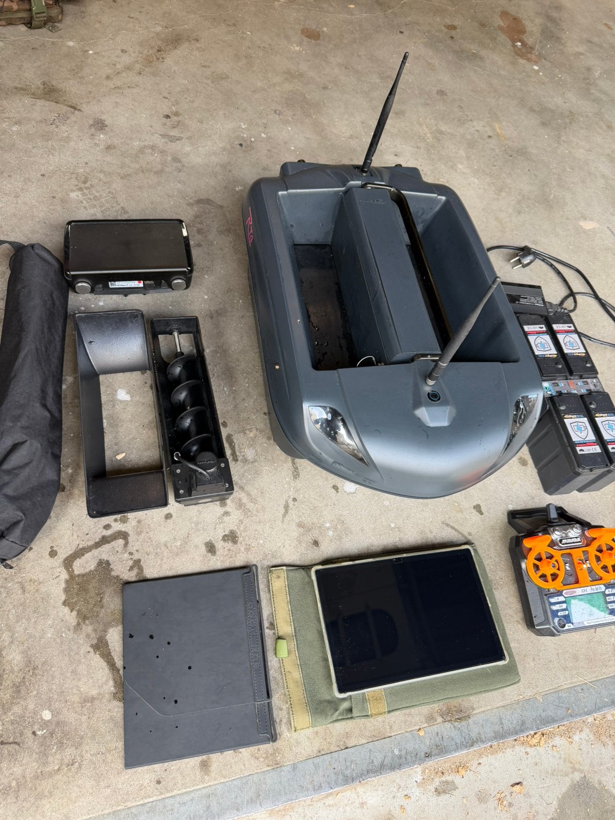 Carplounge RT4 V4 met accesoires, Ophalen of Verzenden, Gebruikt, Overige typen