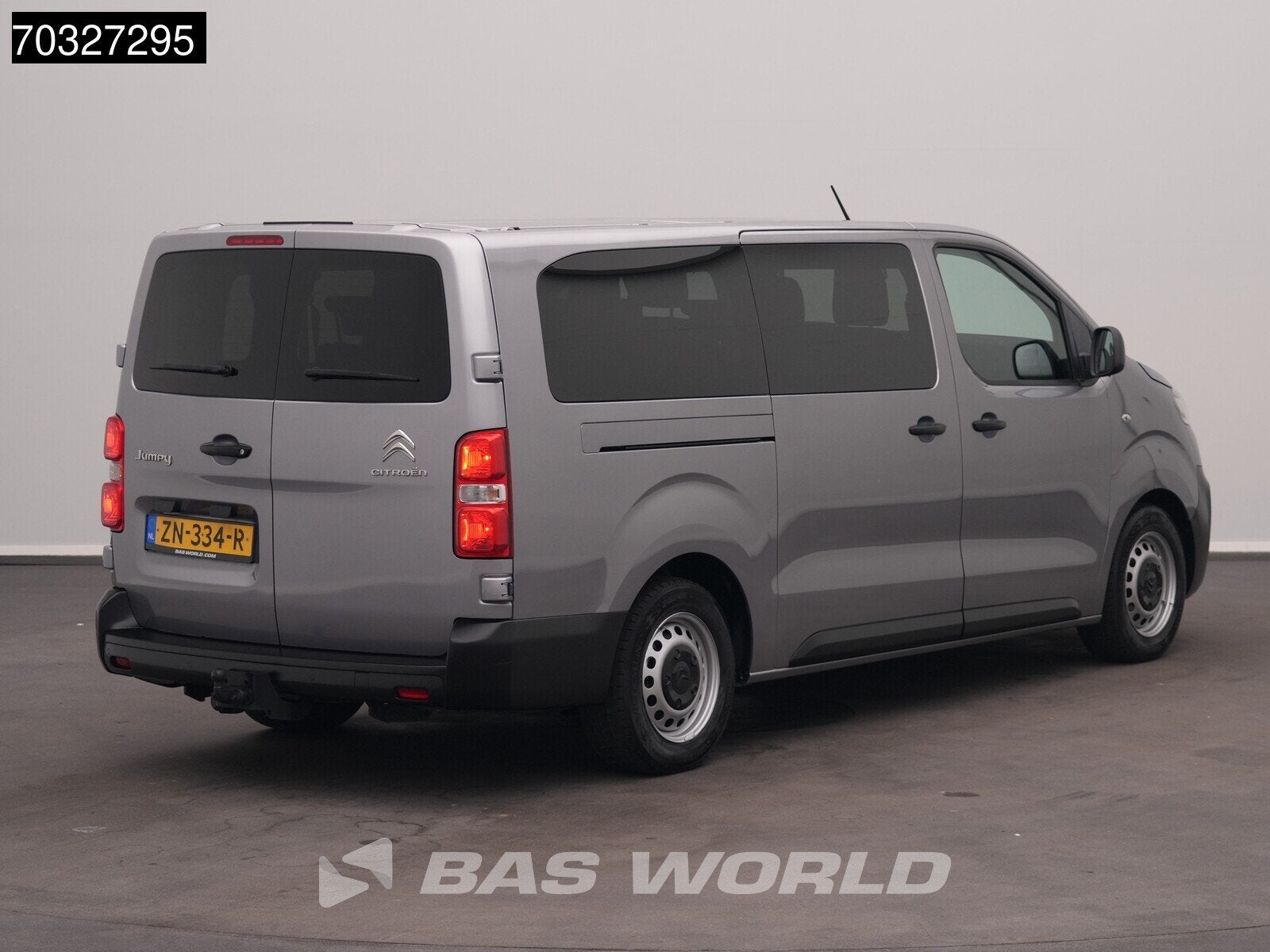 Citroën Jumpy 120pk Personenvervoer 9-Persoons L3H1 Trekhaa, Voorwielaandrijving, Stof, Euro 6, 4 cilinders