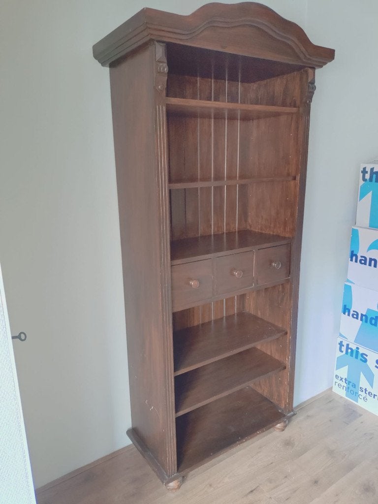 Boekenkast, Ophalen, Met plank(en), Gebruikt, 50 tot 100 cm