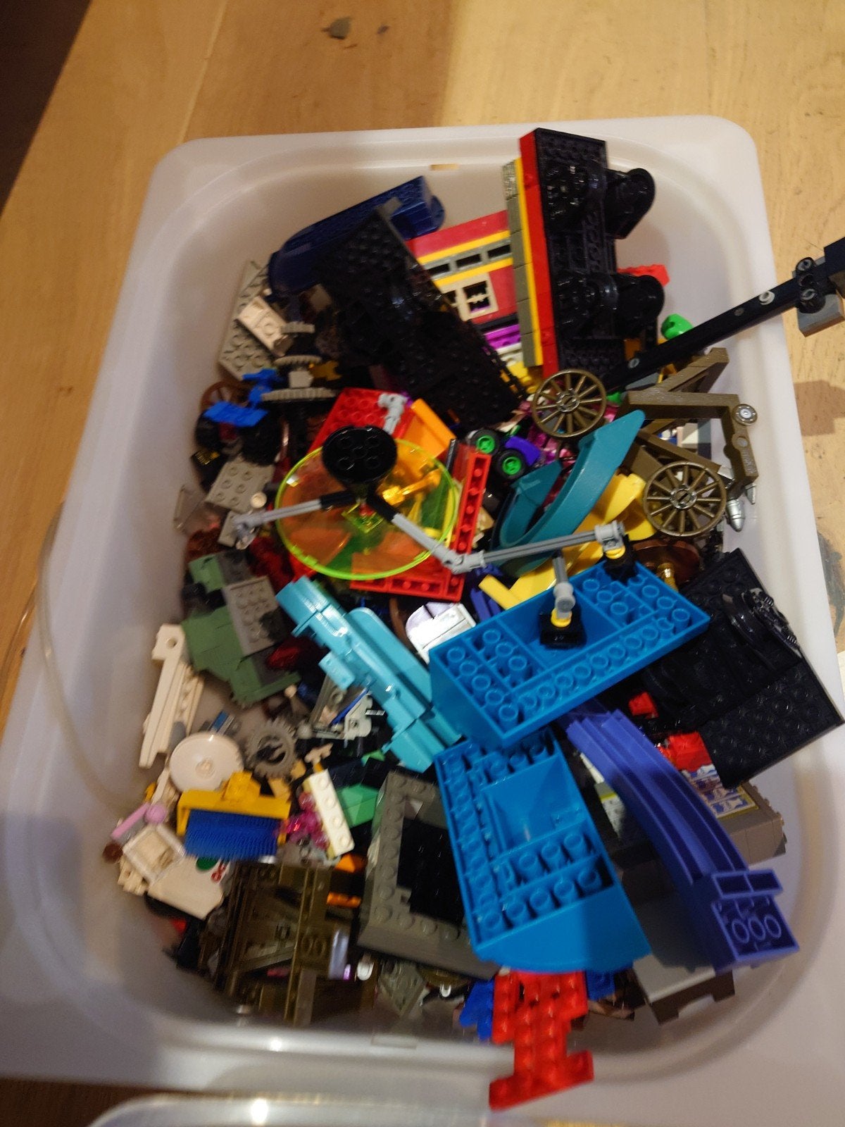 Grote partij LEGO - Drie boxen vol, Gebruikt, Lego, Ophalen of Verzenden, Meerdere sets