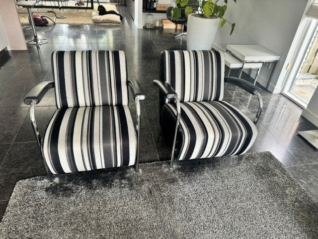 design fauteuils Leolux Scylla, Ophalen, Gebruikt, Minder dan 75 cm, Modern