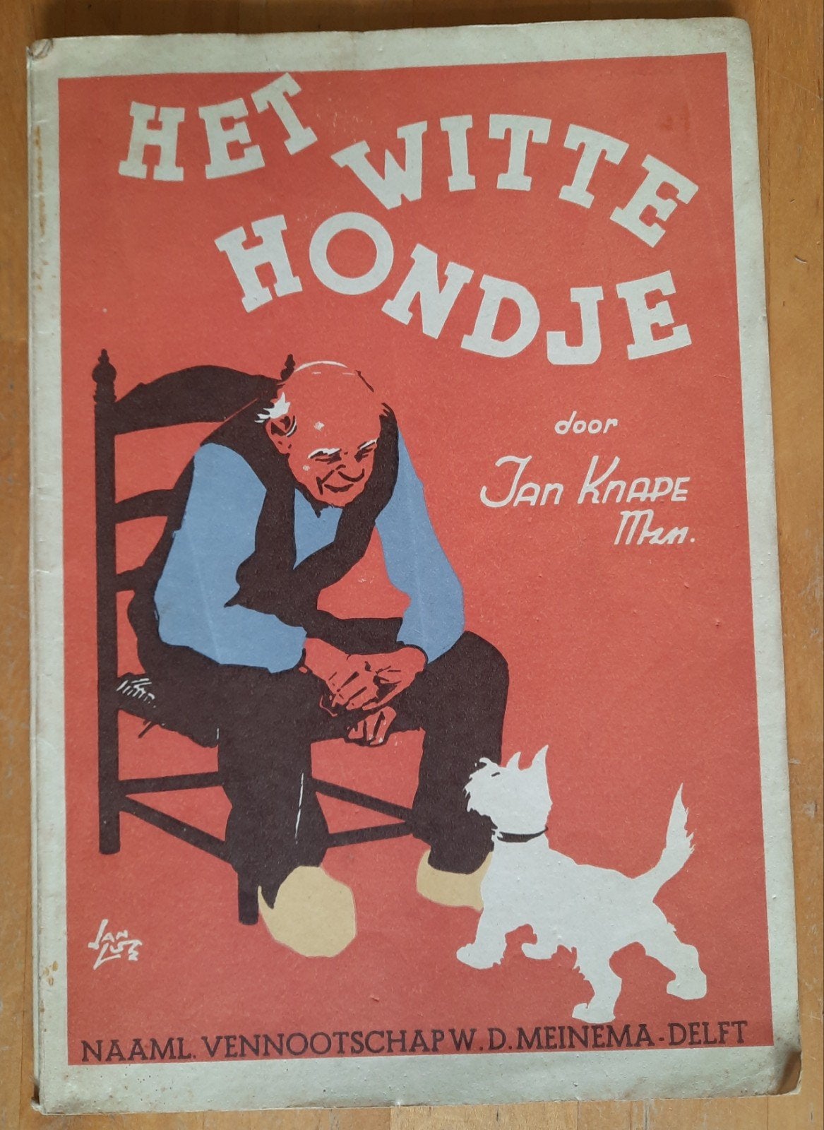 Het Witte Hondje - Jan Knape Mzn., Boeken, Ophalen of Verzenden, Gelezen, Jan Knape Mzn., Fictie algemeen