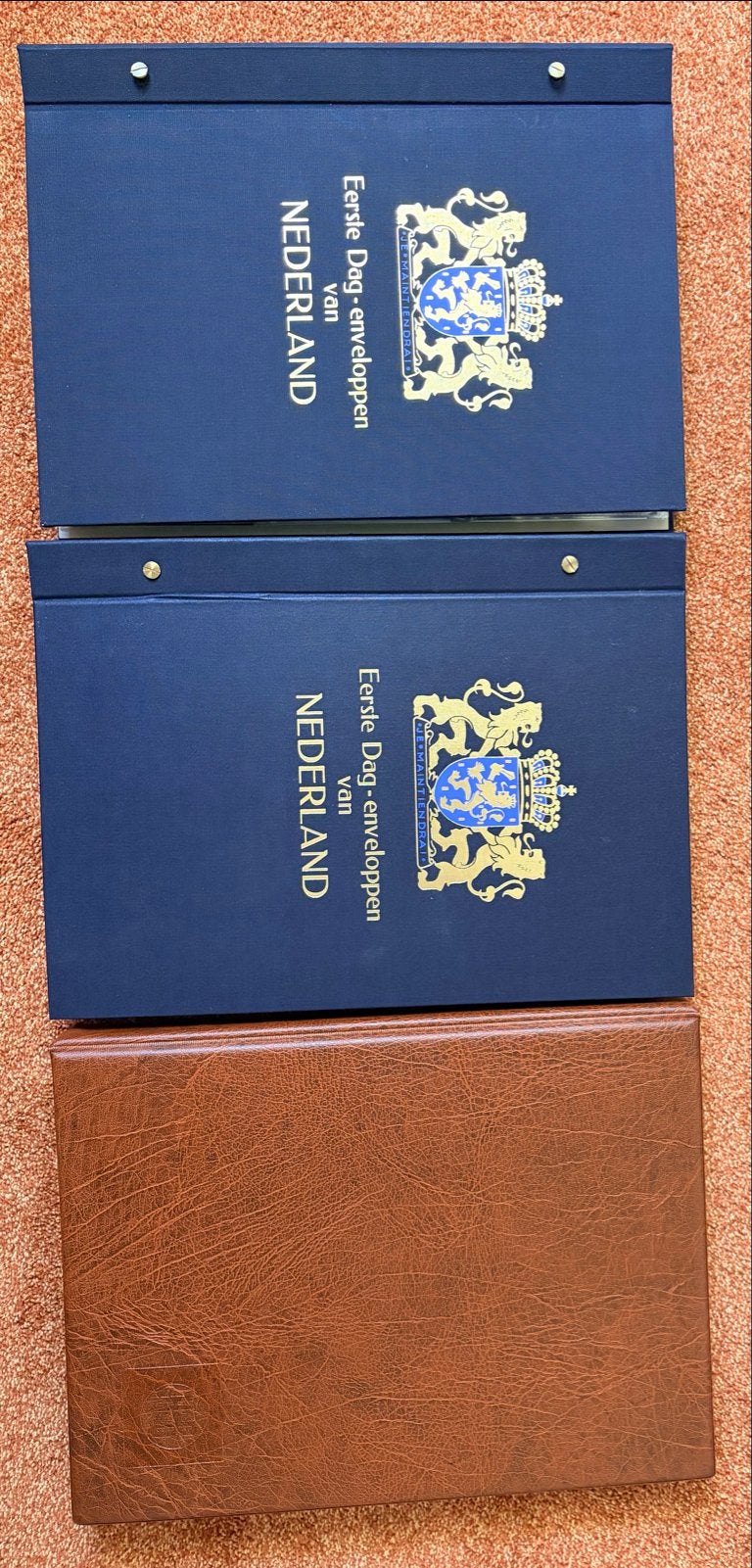 Verzameling Eerste Dag Enveloppen van Nederland, Ophalen, Beschreven, Nederland