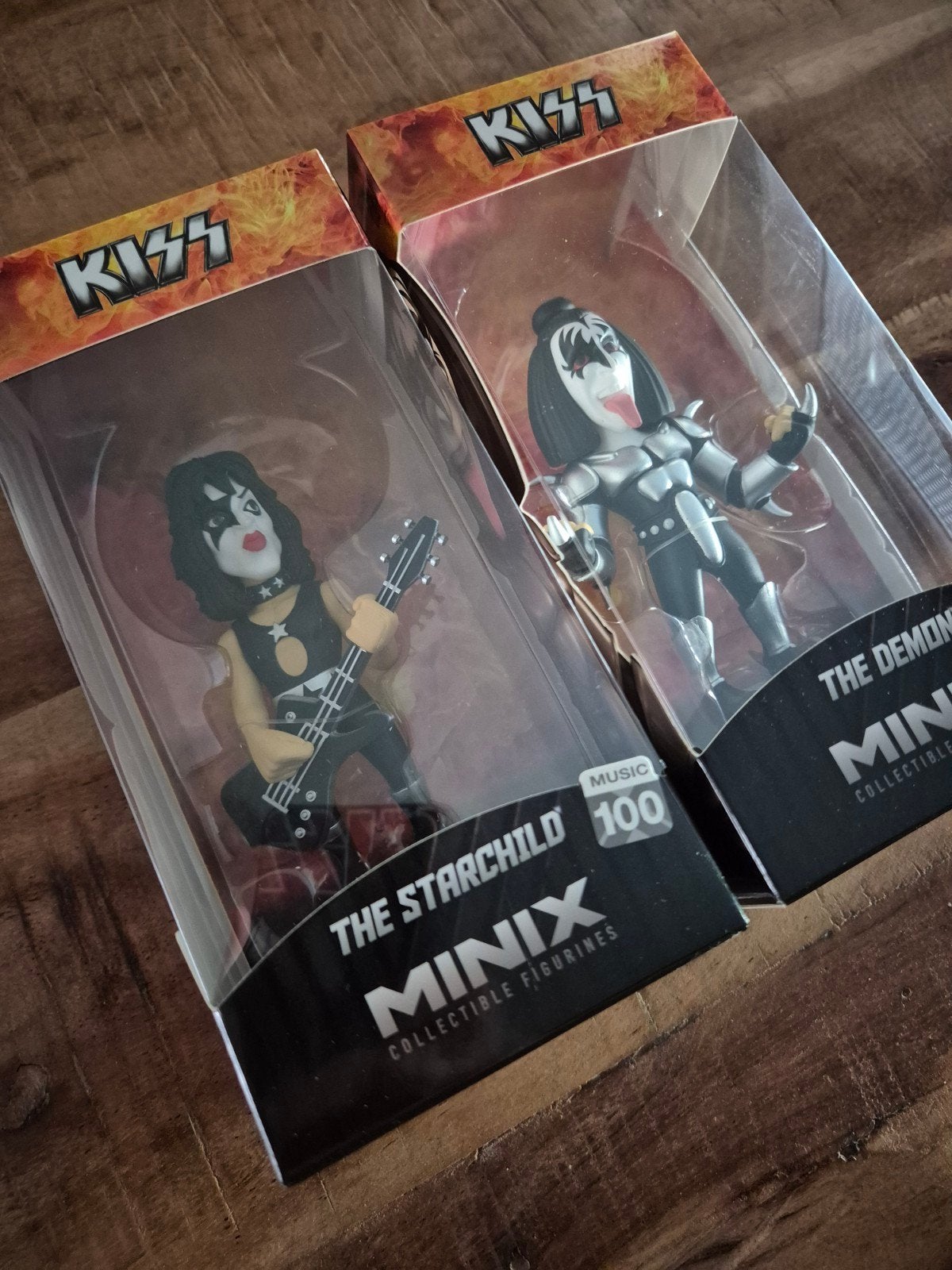 Kiss band Minix figures, Ophalen of Verzenden, Zo goed als nieuw