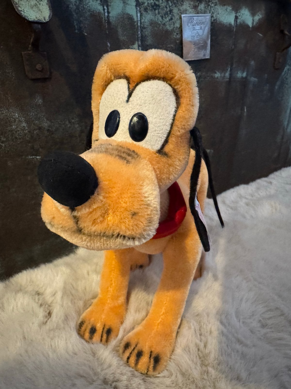 Steiff Pluto gelimiteerde uitgave - Disney knuffel, Ophalen, Oranje, Overige merken, Disney