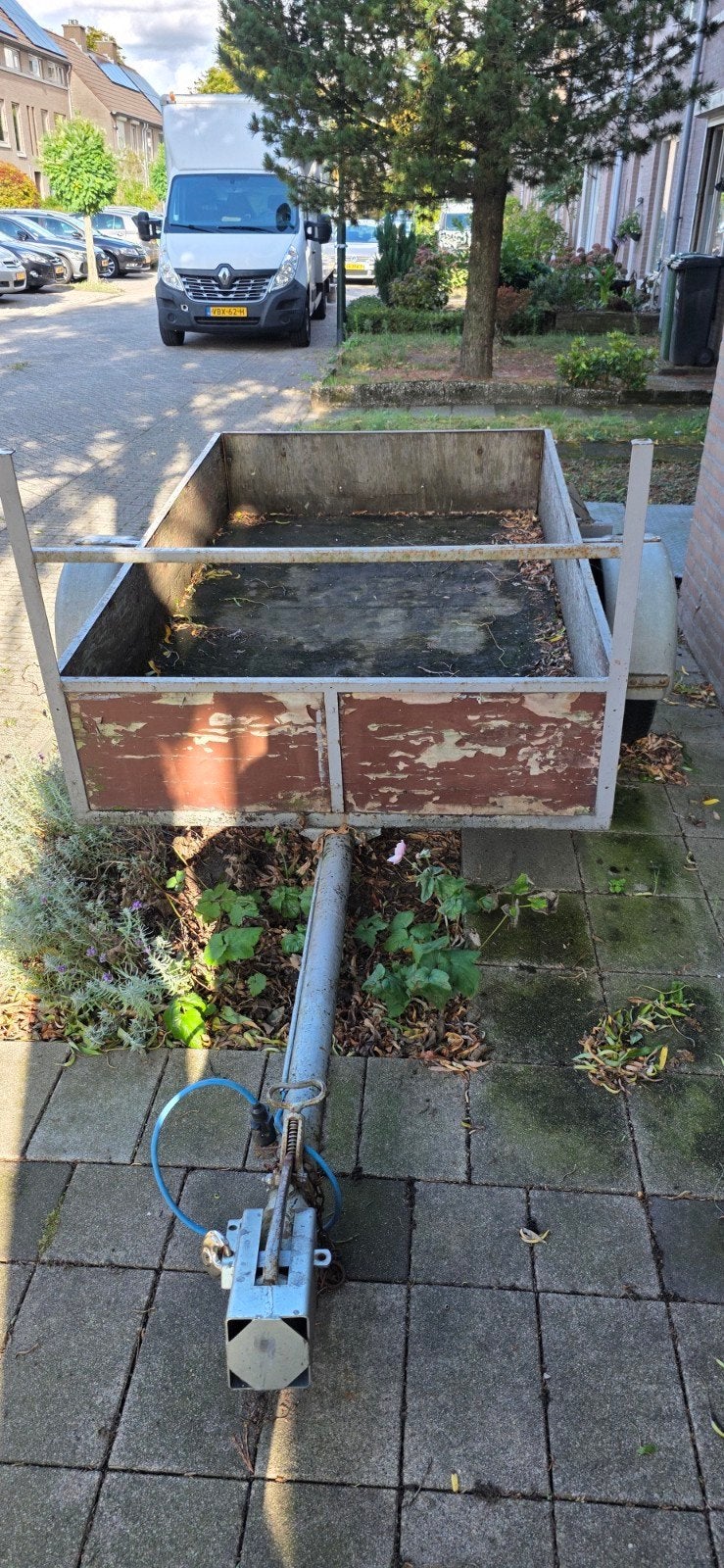 Handige enkelas aanhanger / opknapper, Doe-het-zelf en Verbouw, Ophalen of Verzenden