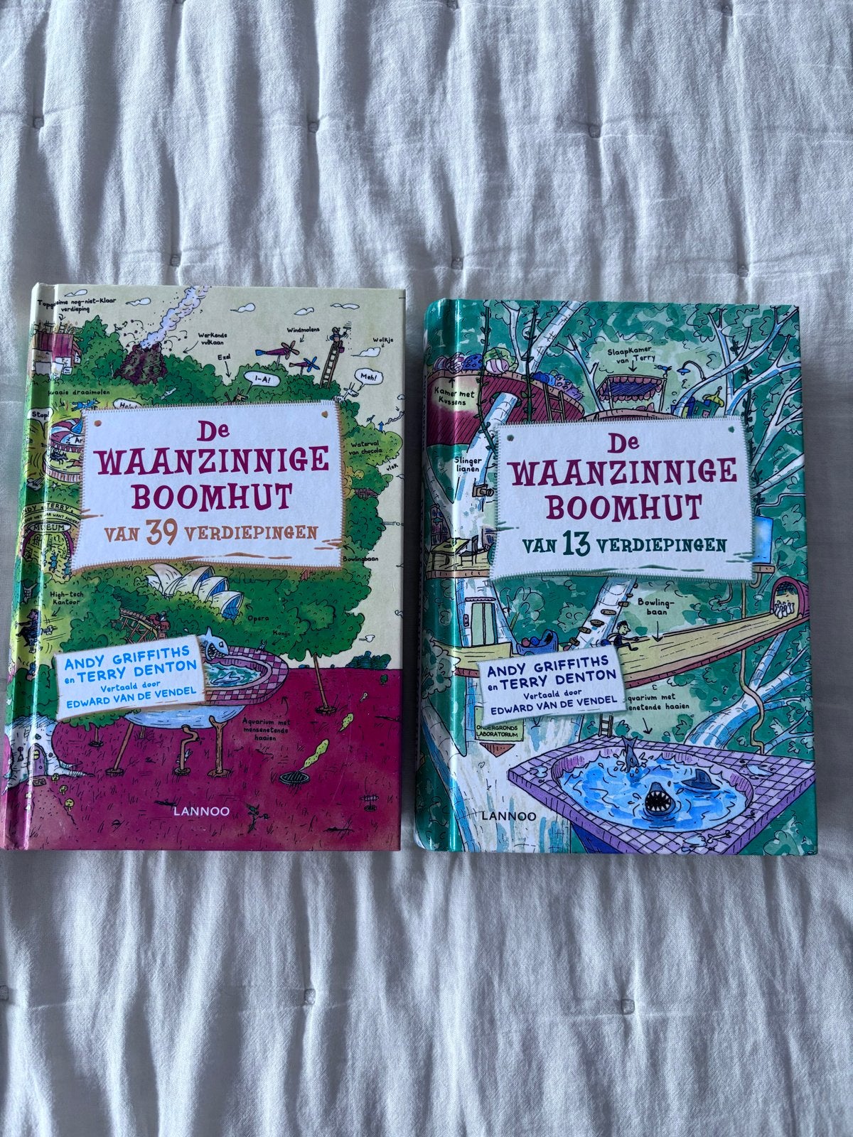 De Waanzinnige Boomhut: 13 en 39 Verdiepingen - Zo goed als, Ophalen, Zo goed als nieuw, Fictie