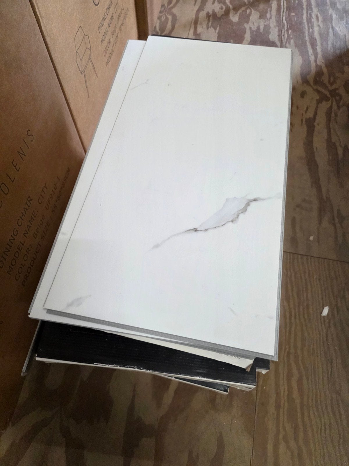 Pvc Vloer Restpartij 11.7 m2 (Nieuw), Ophalen of Verzenden, Nieuw, 75 m² of meer, Overige typen