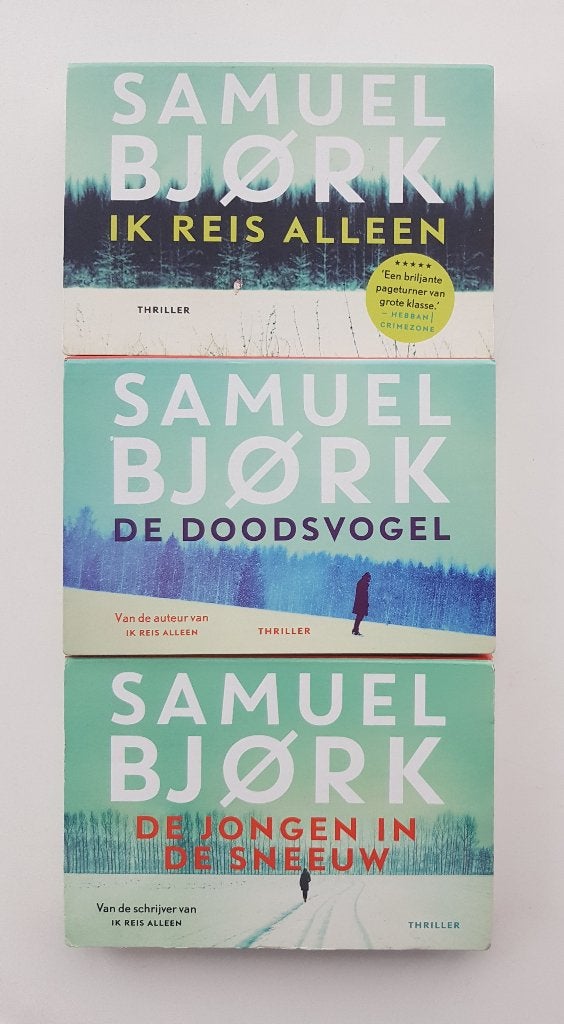 3x Dwarsligger Samuel Bjørk oa. Ik Reis Alleen, Doodsvogel, Boeken, Ophalen of Verzenden, Samuel Bjørk, Scandinavië