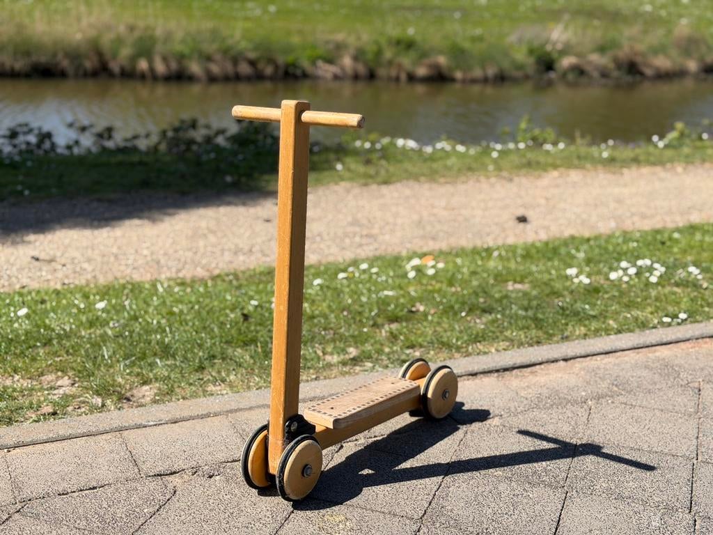 Houten vintage step, Ophalen of Verzenden, Zo goed als nieuw