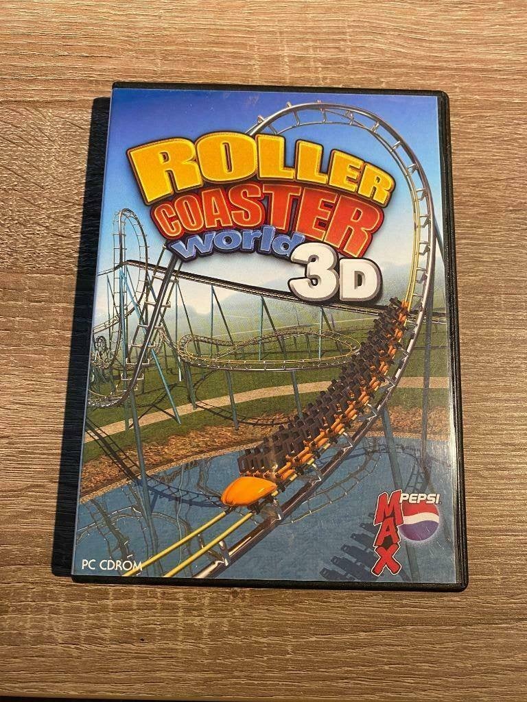 Roller Coaster World 3D PC, 1 speler, Ophalen of Verzenden, Zo goed als nieuw, Vanaf 3 jaar