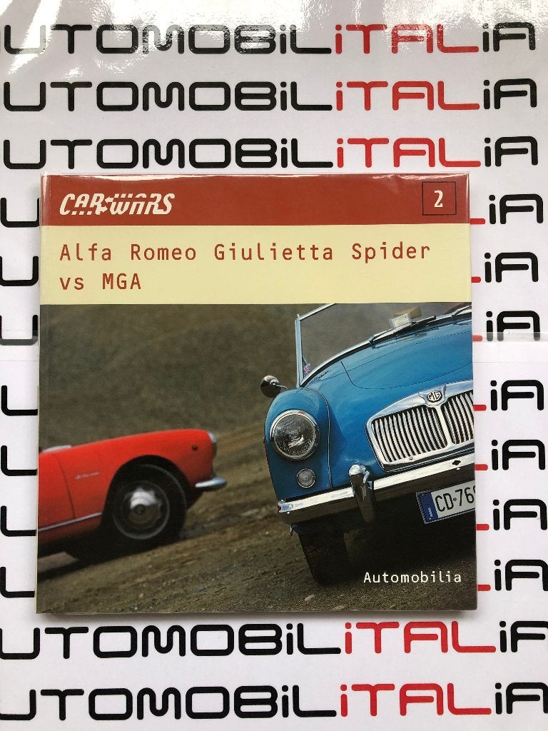 Alfa Romeo Giulietta Spider vs MG A Carwars 2 Automobilia, Automobilia, Alfa Romeo, Nieuw, Ophalen of Verzenden