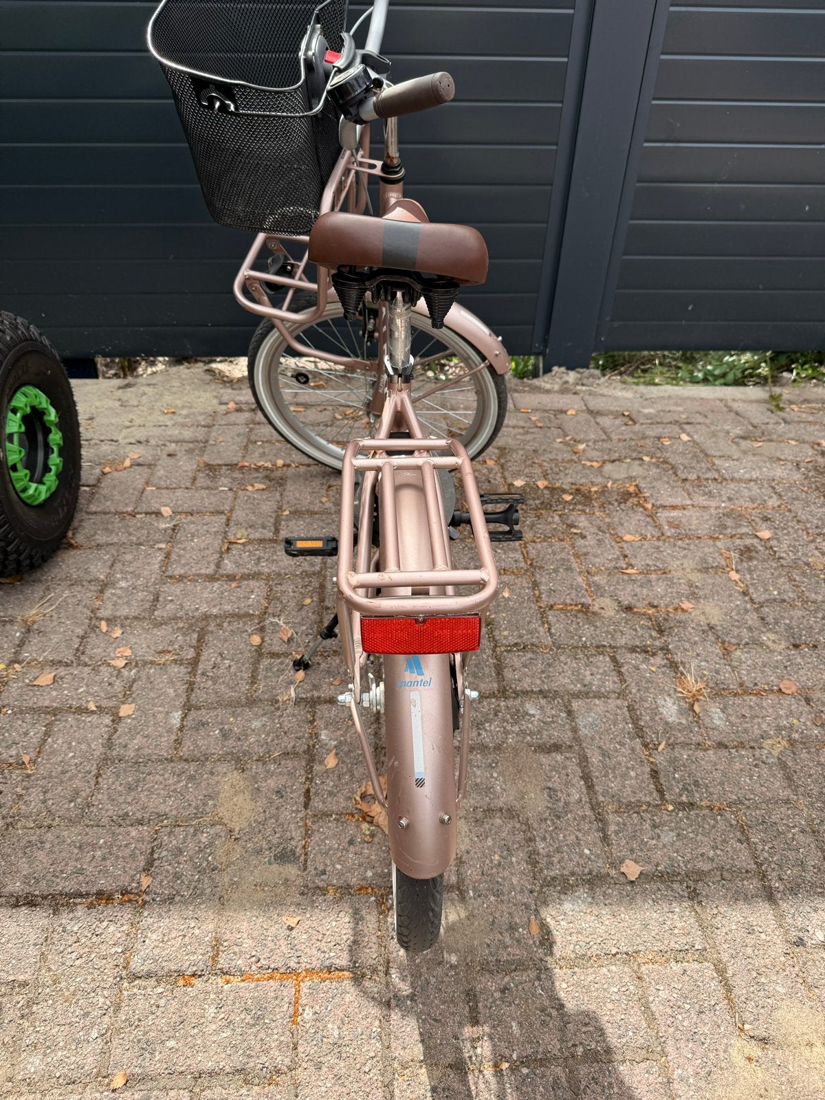Alpina kinderfiets 20 inch met mandje en bagagedrager, Ophalen, Gebruikt, Velgrem, Handrem